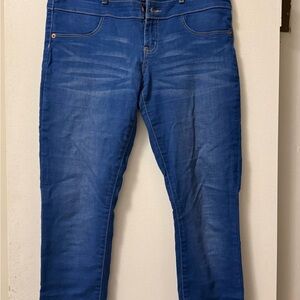 No Boundaries Blue Stretch Skinny Jeans